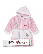 Sterntaler Kinder Bademantel Emmi Girl 86/92, bestickt
