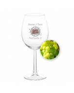 Weißweinglas mit Gravur - Personalisierte Geschenkidee für Weinliebhaber