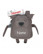 Geschenk Krippenstart: Lässig Rucksack mit Namen personalisiert, About Friends Cali wombat bestickt