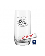 Trinkglas von LEONARDO personalisiert mit Gravur