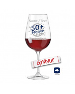 Weinglas personalisiert mit Gravur - LEONARDO Tivoli als Geschenk zum Hochzeitstag, Jahrestag & Geburtstag