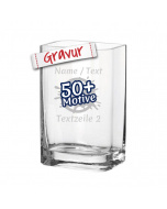 Gravierte LEONARDO Vase Lucca - Geschenk für Frauen, Geburtstag, Mutterta mit Gravur