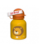 Sigikid Personalisierte Trinkflasche Löwe mit Namen - Geschenk für Kinder, Junge / Mädchen mit Gravur