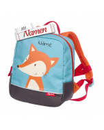 Sigikid Kinderrucksack Fuchs mit Namen bestickt - Personalisiertes Geschenk für Kleinkind zur Kita, Weihnachten, Ostern