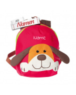 Kindergartenrucksack mit Namen: Sigikid Mini Rucksack Hund für Junge & Mächen, individuell personalisiert, bestickt
