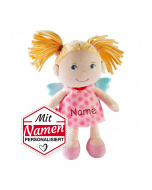 HABA Stoffpuppe Finja, Schutzengel und Glücksbringer personalisiert, bestickt