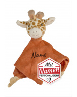 Baby Geschenk personalisiert Giraffe Kaya Giraffe Schmusetuch von Sterntaler mit Namen bestickt