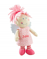 HABA Schutzengel Tine mit Namen, besticktes Geschenk zur Geburt oder Taufe