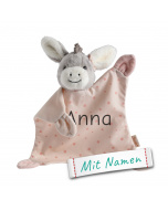 Personalisiertes Sterntaler Schmusetuch Emmi Girl Rosa - Baby Mädchen Geschenk, bestickt