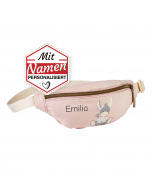 Sterntaler Emmi Girl Hip Bag / Bauchtasche für Mädchen mit Namen personalisiert, bestickt