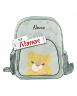Sterntaler Löwe Leo, Kinderrucksack personalisiert – Rucksack mit Namen bestickt für Kita, Krippe und Hort