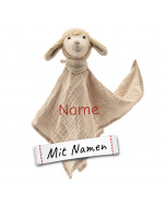Sterntaler Kuscheltuch Schaf Stanley, bestickt