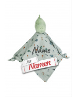 Sterntaler Schmusetuch personalisiert Dino Rexi mit Namen bestickt, Dinosaurier Baby Kuscheltuch