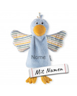 Sterntaler Vogel Kinder Handpuppe-Schnuffeltuch mit Namen bestickt