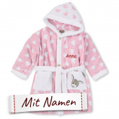 Sterntaler Kinder Bademantel Emmi Girl 98/104, bestickt