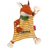 Sigikid Strick-Schnuffeltuch Fuchs, bestickt