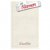 M&Ouml;VE Duschtuch 80x150 Ivory (017), bestickt