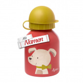 Sigikid Kinder Trinkflasche Hund, 250ml mit Gravur