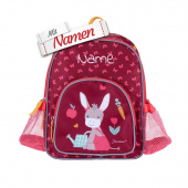 Personalisierter Sterntaler Rucksack für Mädchen mit Namen bestickt, Esel Emmily