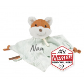 Baby Geschenk personalisiert: Schmusetuch Fuchs Filou von Sterntaler mit Namen bestickt