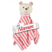 Babygeschenke: Sterntaler Schmusetuch Bär Betty bestickt mit Namen