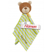 Babygeschenke von Sterntaler – Schmusetuch Bär Bob bestickt als persönlicher Trostspender