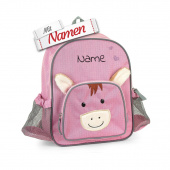 Bestickter Rucksack Pony Pauline mit Namen von Sterntaler für Kindergarten, Geschenk zum Kita-Start