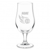 Bierglas mit Basketballmotiv als Trainer Geschenk mit Gravur