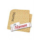 Sterntaler Babydecke Musselin mit Namen – Safari Kollektion, Kuscheldecke personalisiert, Kinder Kuscheldecke