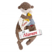 Fehn Schmusetuch mit Namen bestickt - Otter Theo Kuscheltier, Einschlafhilfe & Schnuffeltuch personalisiert