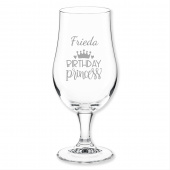 Geburtstag Frau, Bierglas, Gravur