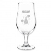 Geburtstag Gravur, Bierglas, Namen