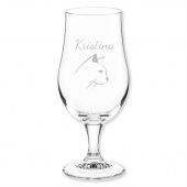 Geschenk Katze, Bierglas, Gravur