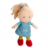 HABA Stoffpuppe Mirle, mit Namen bestickt, Mädchen Geschenk zu Geburt und Weihnachten