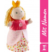 Personalisierte HABA Prinzessin Handpuppe bestickt, Geschenk für Mädchen