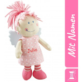 HABA personalisierte Schutzengel Tine Puppe, ideales Baby Geschenk zur Geburt, bestickt