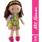 HABA Puppe Coco, individuell bestickt, Geschenk für Geburt oder Taufe