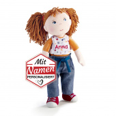 HABA Stoffpuppe Malou mit Namen, bestickt