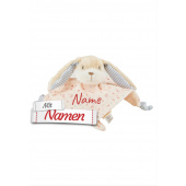 Hase Hanni Schmusetuch mit Namen bestickt von Sterntaler, Personalisiertes Baby Geschenk
