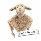 Sterntaler Schaf Flocke Schmusetuch mit Namen Bestickt, Baby Geschenk