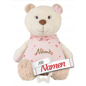 Sterntaler Baby Spieluhr Bär Betty in Rosa mit Namen personalisiert, bestickt