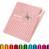 Sterntaler Babydecke Emmi Girl Rosa, bestickt
