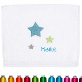 Sterntaler Kinderhandtuch Erik / Sterne, bestickt