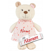 Sterntaler Teddybär personalisiert, Bär Betty – mit Namen bestickt, Geschenk für Mädchen