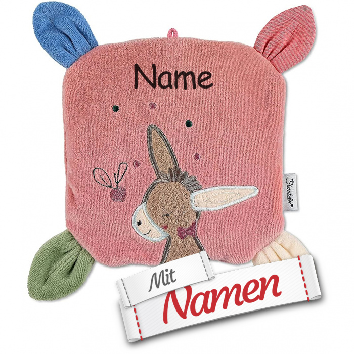 Sterntaler Wärmekissen Esel Emmily, personalisiert mit Namen, bestickt