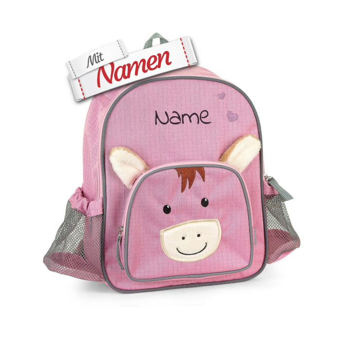 Bestickter Rucksack Pony Pauline mit Namen von Sterntaler für... | LALALO