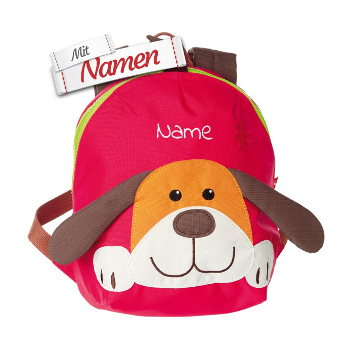 Kindergartenrucksack mit Namen: für... LALALO Rucksack Mini Sigikid | Hund
