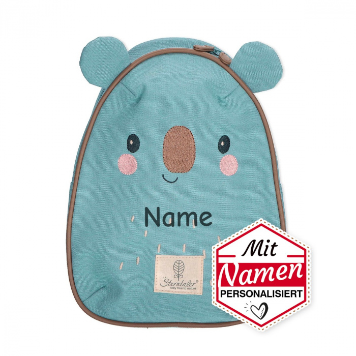 Sterntaler Kindergarten Rucksack Koala Kalla, Blau, bestickt