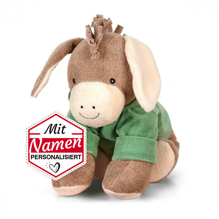 Sterntaler Besticktes Kuscheltier Emmilius, personalisiertes Babygeschenk