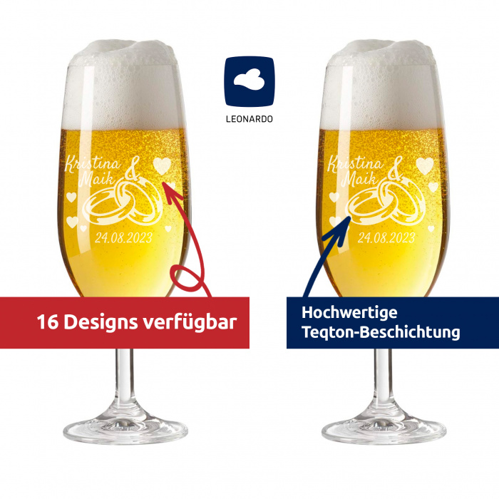 Leonardo Pilsglas Biertulpe Mit Gravur Geniesser Seit Urzeiten Bier